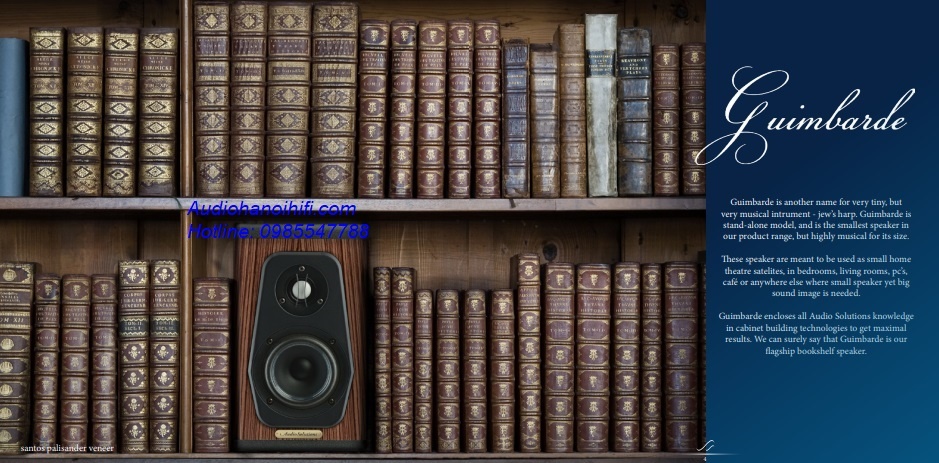 Loa bookshelf chất lượng AudioSolutions Guimbarde