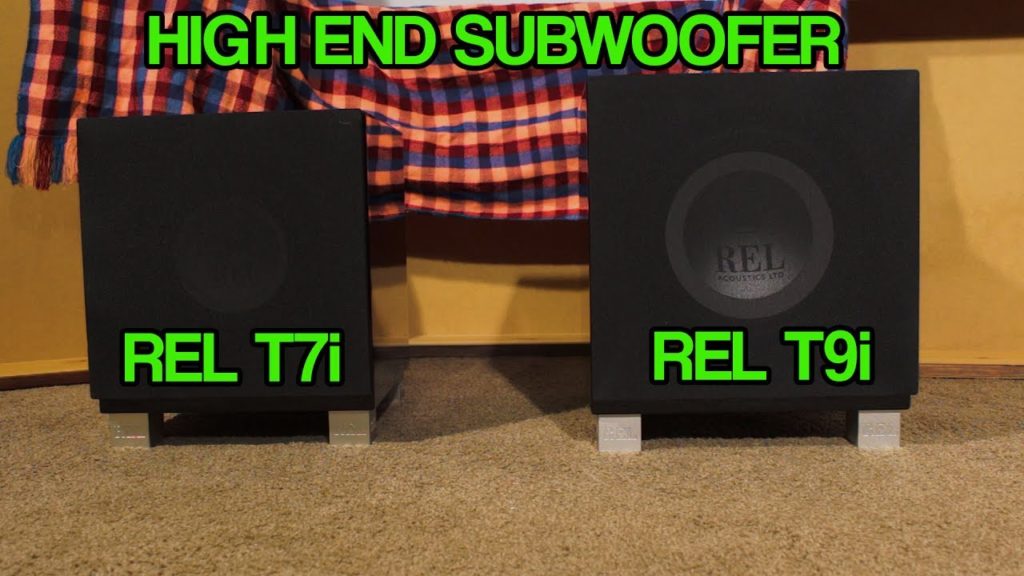 Loa subwoofer kết nối Rel Acoustics T-9i mau den