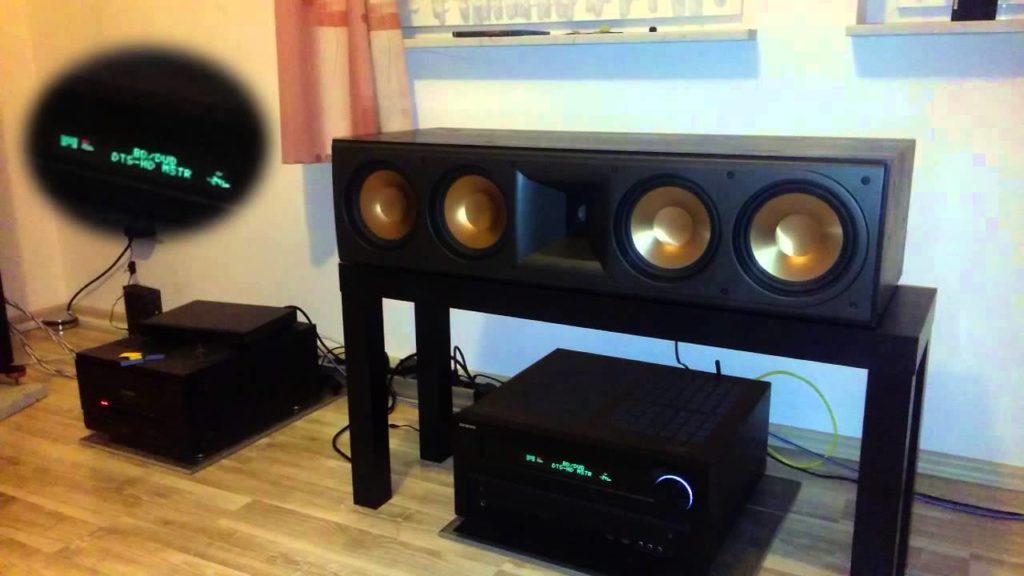 loa Klipsch RC-64 II center mau den