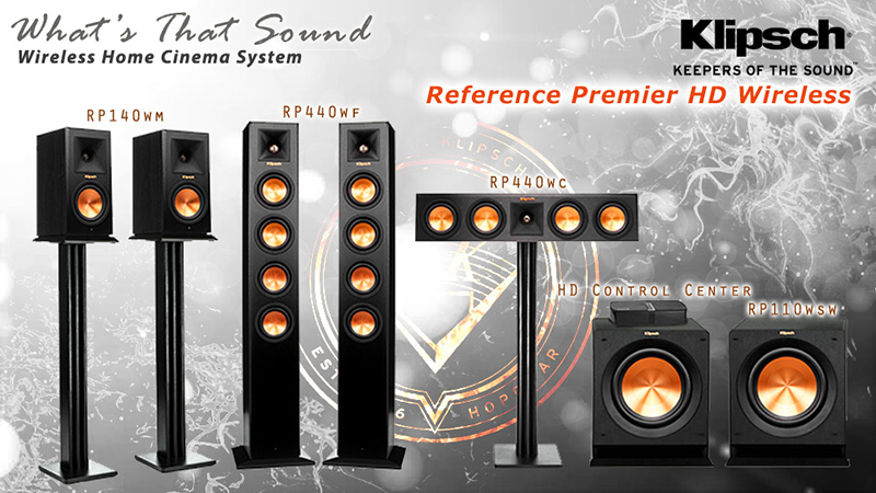 Dòng Klipsch Reference Premiere HD Wireless – hỗ trợ tốt kết nối không dây
