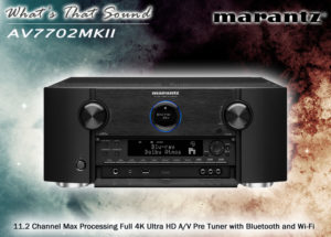 Trải nghiệm chất lượng khuếch đại âm thanh rõ nét đến từ pre ampli Marantz AV7702mkII