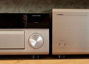 Không gian hometheater sống động với sự kết hợp của power ampli Yamaha MX-A5000