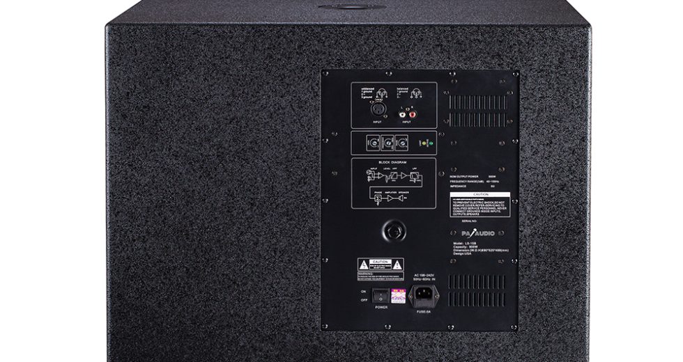 Loa subwoofer karaoke PA Audio LS-15 cho những trải nghiệm âm thanh sống động