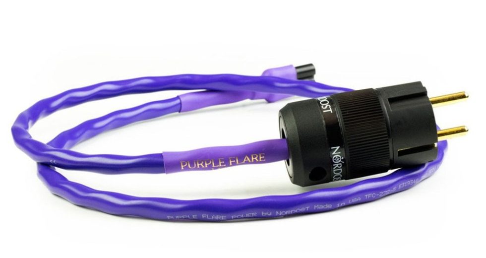 Dây nguồn Nordost Purple Flare – Tối ưu dòng điện cho âm thanh