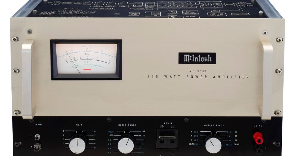 Power ampli McIntosh MC3500 – Quyền lực âm thanh dành cho giới tinh hoa