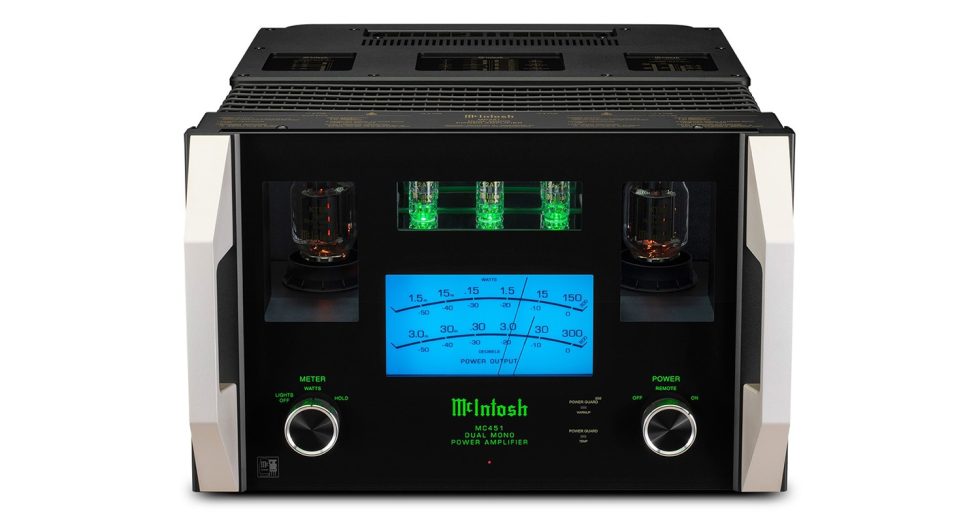 Power Ampli McIntosh MC451 – Siêu phẩm Hybrid độc bản kết hợp đèn & bán dẫn của McIntosh