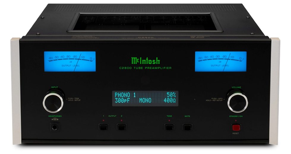 Pre ampli McIntosh C2800 – Tinh hoa đèn chân không thế hệ mới