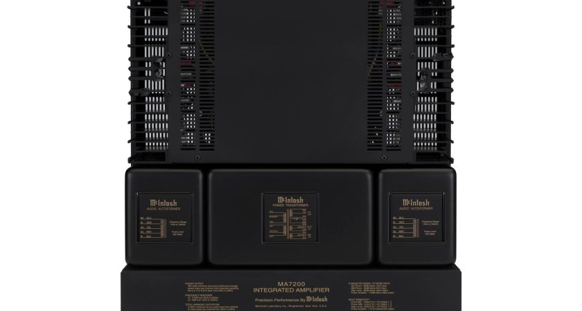 Ampli McIntosh MA7200 – Di sản trăm năm của sức mạnh và độ tinh khiết
