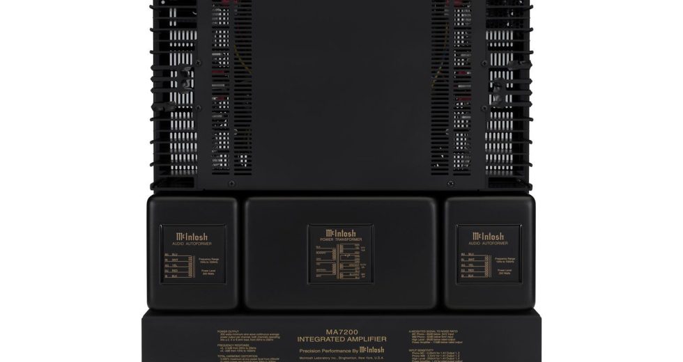 Ampli McIntosh MA7200 – Di sản trăm năm của sức mạnh và độ tinh khiết