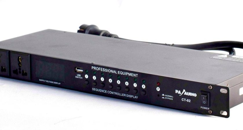 Quản lý nguồn PA Audio CT 02 – Âm thanh sân khấu thu nhỏ