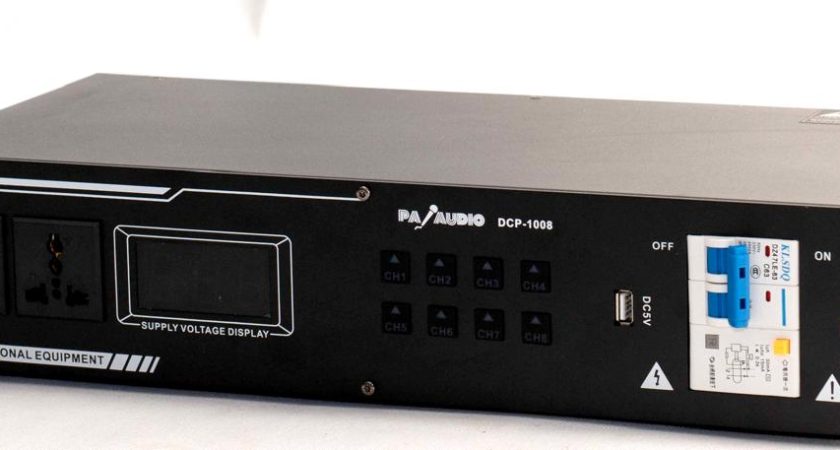 Quản lý nguồn PA Audio DCP 1008 – Ổn định hệ thống karaoke